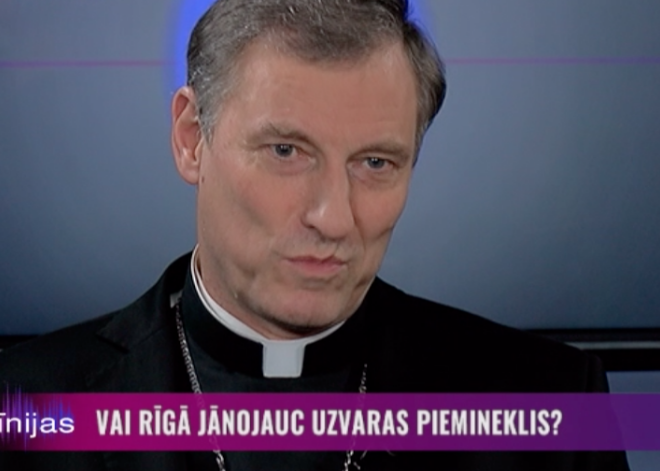 Arhibīskaps Stankevičs par Uzvaras pieminekļa nojaukšanu: "To jāatstāj mierā, kamēr šī paaudze aiziet"