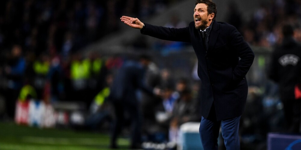 Pēc izstāšanās no UEFA Čempionu līgas "AS Roma" atlaiž galveno treneri