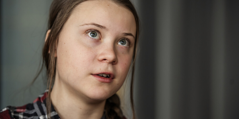 Zviedrijā par gada sievieti atzīta 16 gadus veca vides aktīviste Grēta