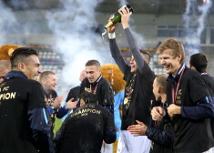 Jaunā virslīgas sezona sākas ar čempiones "Riga" uzvaru Jelgavā