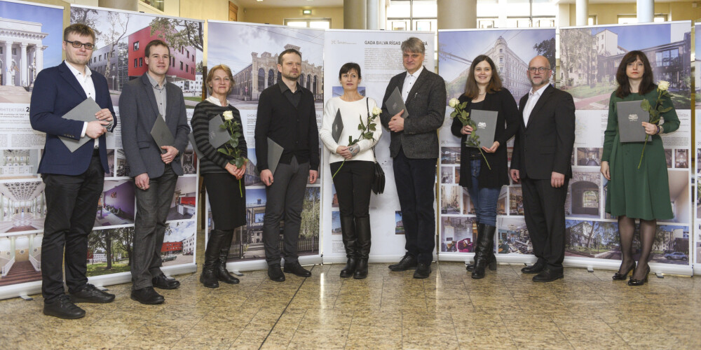 Labākie 2018.gada arhitekti saņem Rīgas pašvaldības atzinību