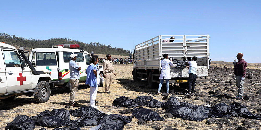 "Ethiopian Airlines" traģēdijas aculiecinieks: "Visapkārt bija izkaisītas cilvēku ķermeņu daļas, dokumenti un pases"