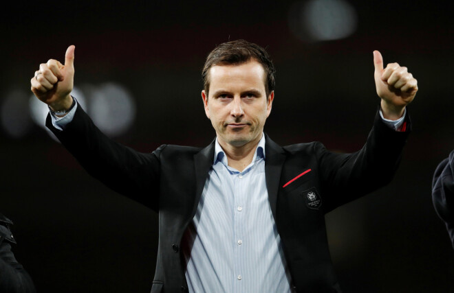 "Stade Rennais" galvenais treneris Žiljēns Stefans nav apmierināts ar Latvijas tiesnešu darbu.