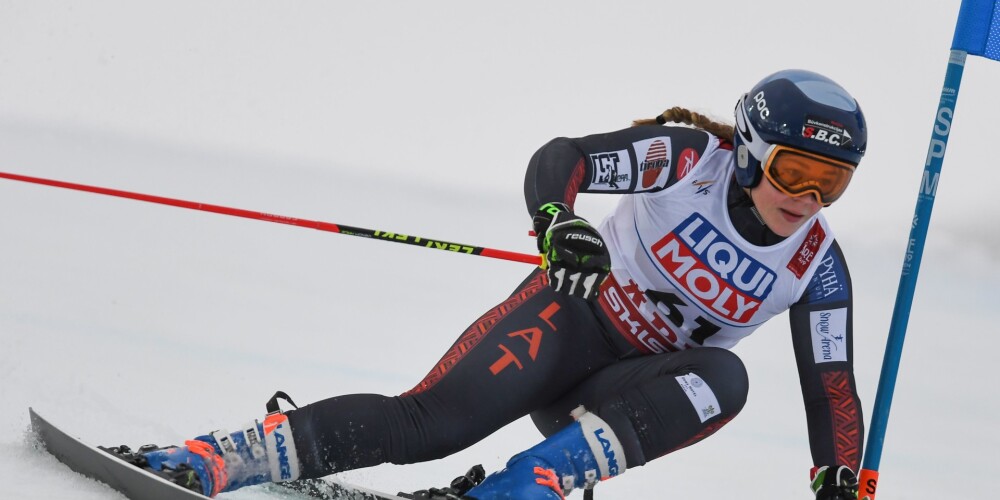 Kalnu slēpotāja Āboltiņa izcīna otro vietu FIS kategorijas sacensībās Somijā
