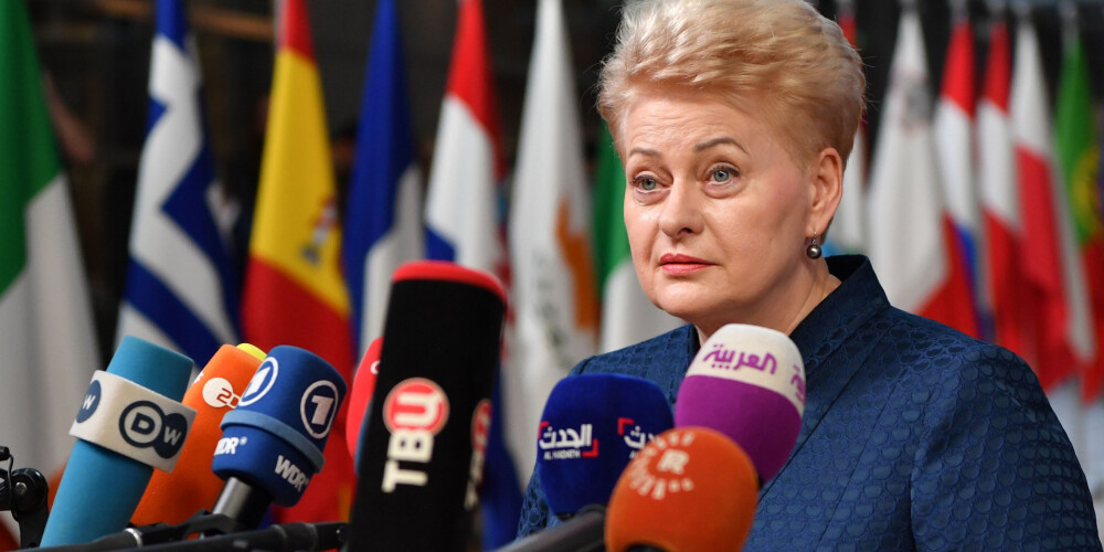 Lietuvas prezidentei kauns par savu premjeru, kurš neganti izteicās par latviešiem