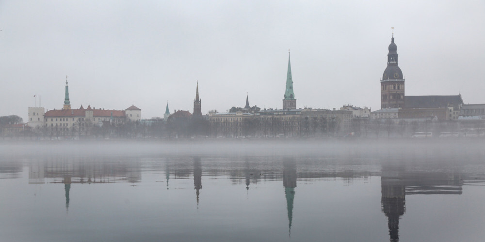 В четверг в Латвии ожидаются туман и дождь