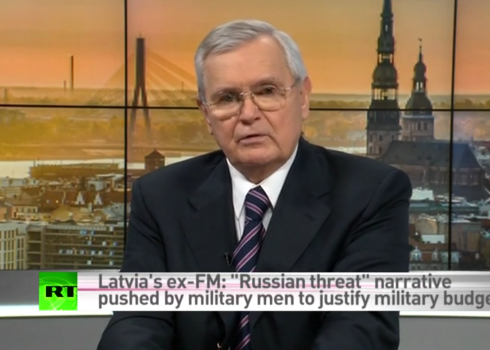 Latvijas Televīzija neatklāj, cik saņēmusi par studijas izīrēšanu "Russia Today" intervijai ar Jurkānu