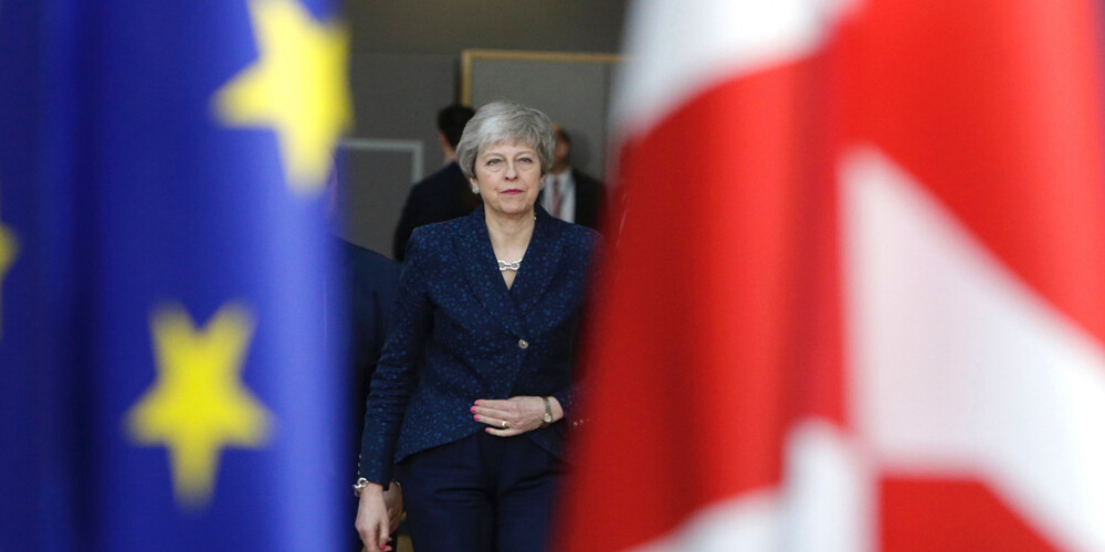 ES līderi apsver iespēju pagarināt "Breksitu" tikai līdz 22.maijam