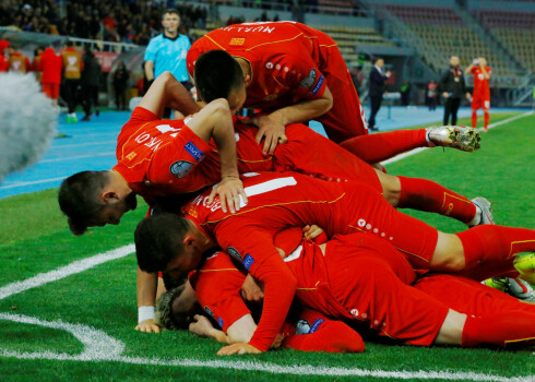 Latvijas futbola izlase Eiropas čempionāta kvalifikācijas ciklu sāk ar zaudējumu Ziemeļmaķedonijai