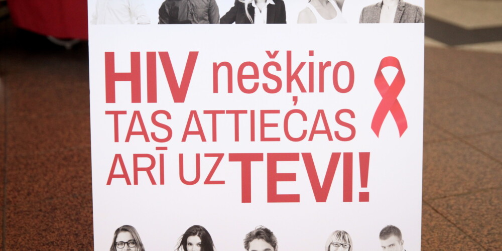 Latvijā nedaudz sarūk jauno HIV gadījumu skaits