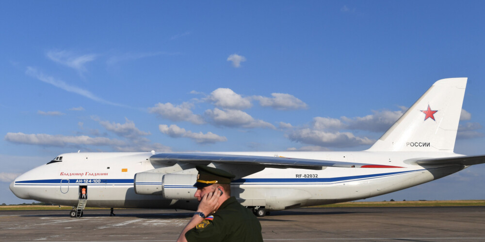 Venecuēlā nolaidušās divas Krievijas Aizsardzības ministrijas lidmašīnas
