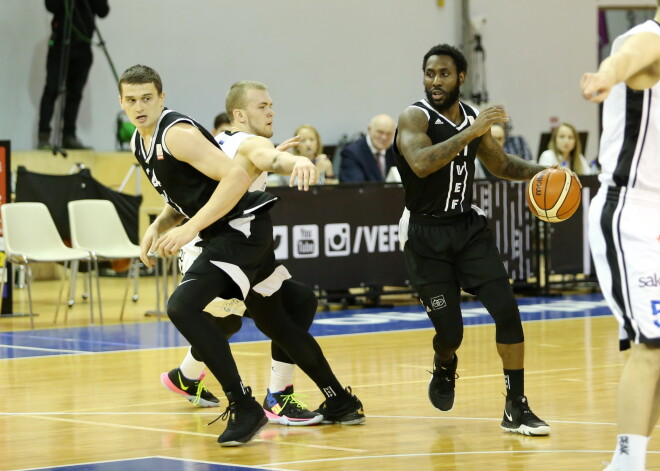 "VEF Rīga" basketbolisti piedzīvo zaudējumu pret Kazaņas "Unics"