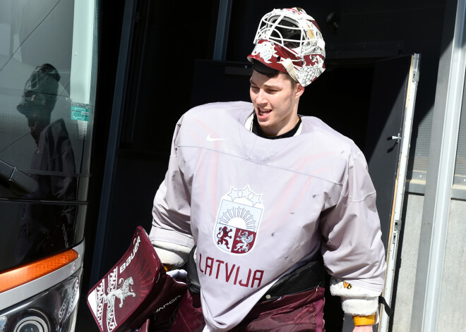 Merzļikins grib pierādīt sev un savai mammai, ka var uzkavēties NHL