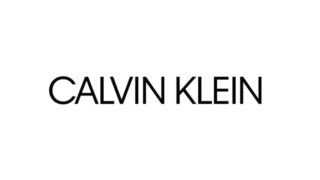 Jaunais Calvin Klein logotips, 2017.