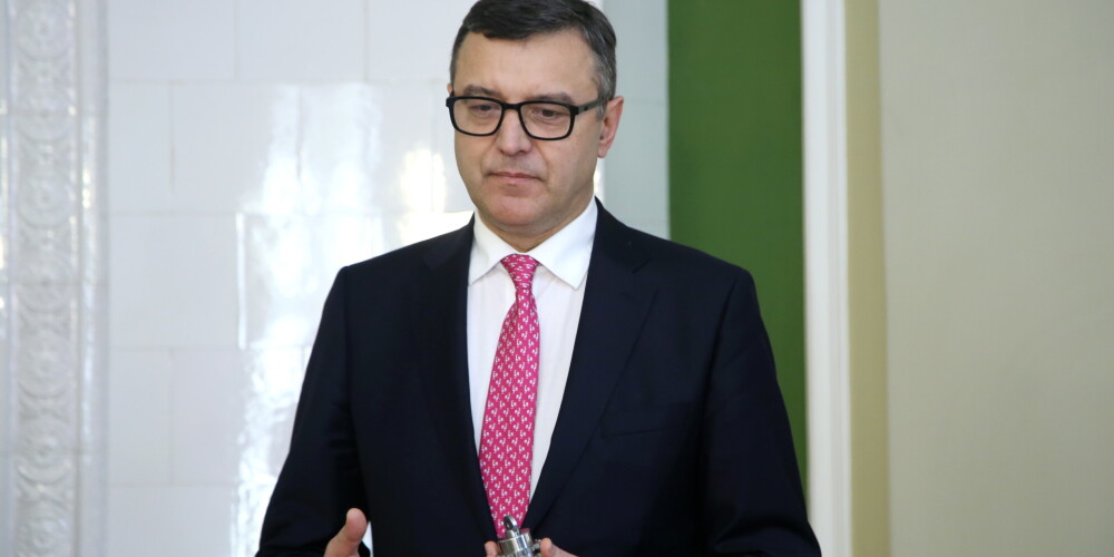 Finanšu ministrs Jānis Reirs.