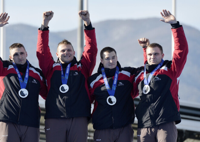 Dopinga karš galā? Melbārža bobsleja četrinieks oficiāli kļuvuši par olimpiskajiem čempioniem