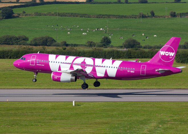 Finansiālu problēmu dēļ Islandes aviokompānija "WOW Air" pārtrauc reisus