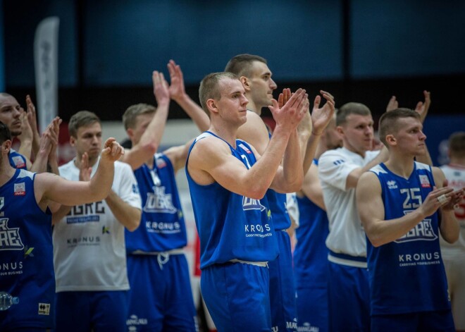 "Ogres" basketbolisti iekļūst Latvijas-Igaunijas līgas finālčetrinieka turnīrā