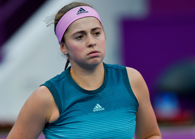 Ostapenko izkrīt no pasaules ranga labāko trīsdesmitnieka