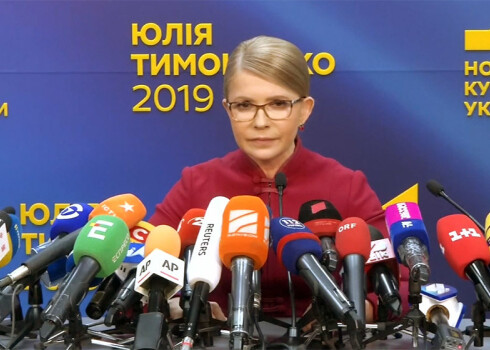 Trešajā vietā palikusī Timošenko apsūdz Porošenko vēlēšanu falsifikācijā