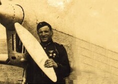 Bēdīgi slavenās Arāja komandas dalībnieks lidotājs Herberts Cukurs.