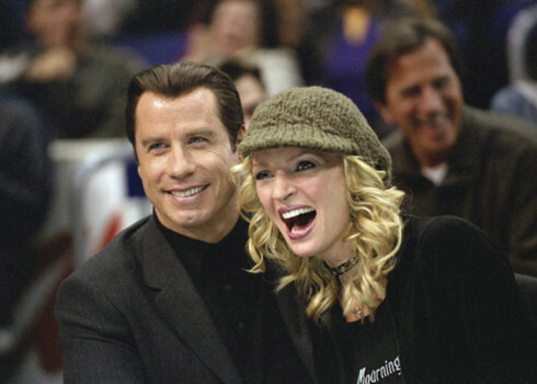Uma Tūrmane un Džons Travolta filmā “Vēsā mierā”. 