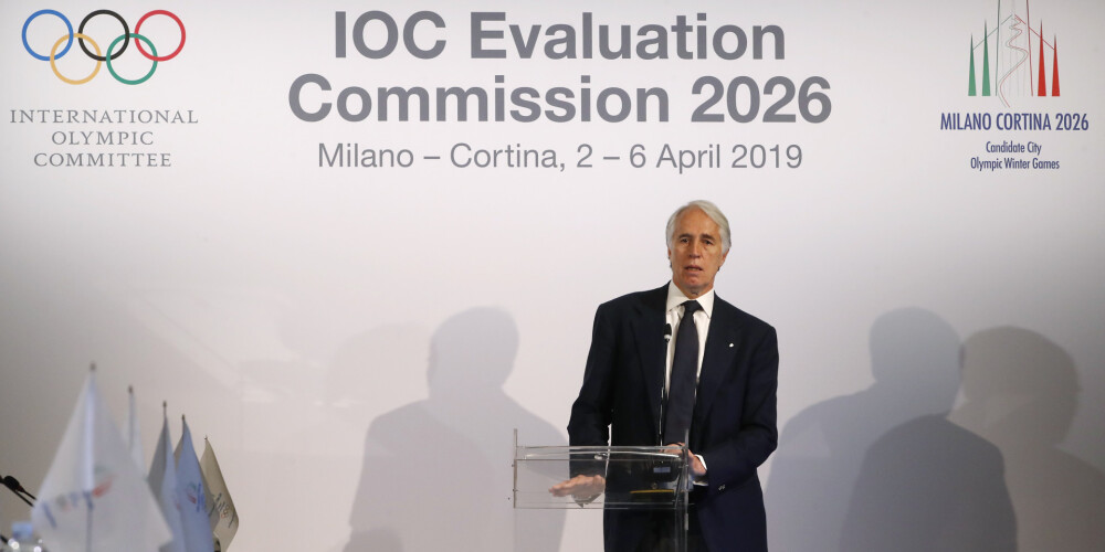 Itālijas valdība nodrošina garantijas 2026.gada ziemas olimpisko spēļu kandidatūrai
