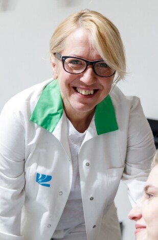 Jā, tā ir Olga Rajecka!