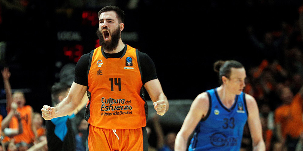"Valencia Basket" graujoši uzvar izšķirošajā mačā un triumfē ULEB Eirokausā