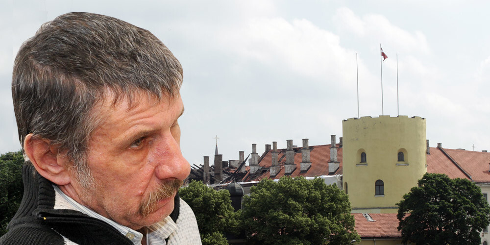 Rīgas pils ugunsgrēkā apsūdzētais Imants Jurkevičs izsludināts policijas meklēšanā
