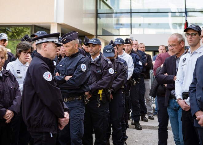 2019. gada 19. aprīlī 200-300 policijas darbinieku Francijas dienvidu pilsētā Monpeljē pulcējās uz protesta akciju. 