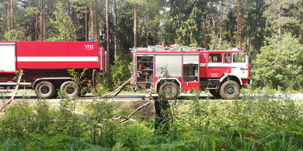 Pirmajās Lieldienās Latvijā dzēsti 12 meža ugunsgrēki