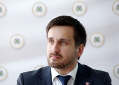 Latvijas Futbola federācijas ģenerālsekretārs Edgars Pukinsks.
