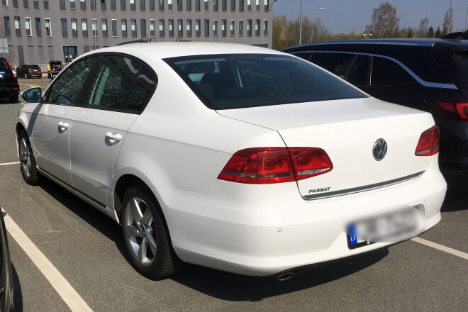 6200 eiro vērtais "Volkswagen Passat".