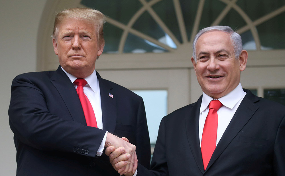 Netanjahu vēlas nosaukt Trampa vārdā jaunu apmetni Golānas augstienēs