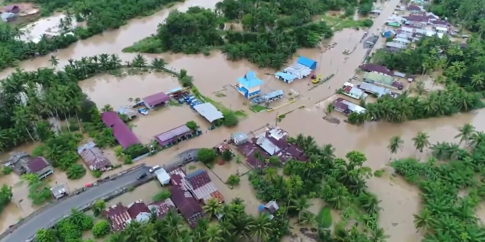 Indonēzijā plūdos un nogruvumos 29 bojāgājušie