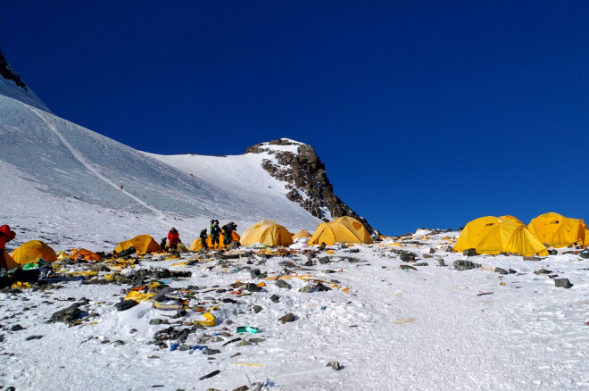 Bāzes nometne Everestā. 