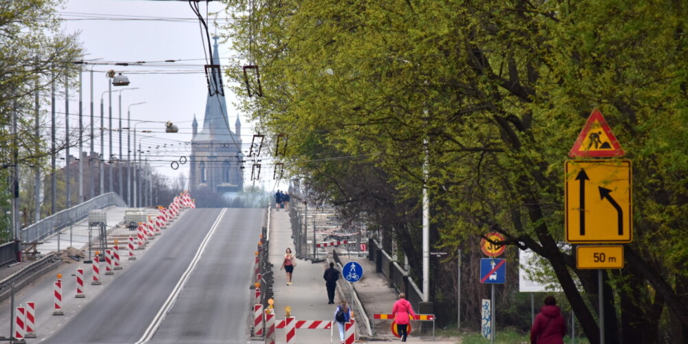 Вице-мэр Риги сообщил, что завтра будет открыт Деглавский мост