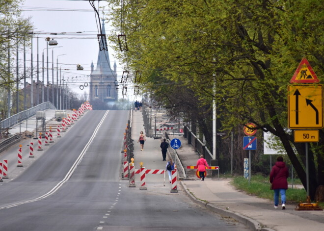 Deglava tilts tiks atvērts tikai sabiedriskā un operatīvā transporta kustībai