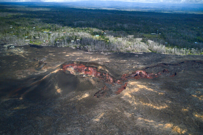 Kīlauea vulkāns ir aktīvākais no Havaju salu.