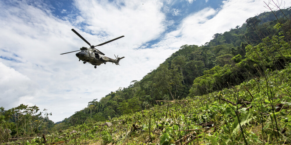 Venecuēlā militārā helikoptera katastrofā septiņi bojāgājušie