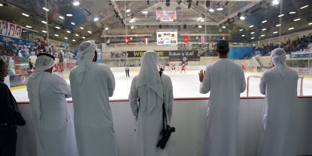 Arābu hokeja pavasaris: kā attiecības uz ledus skaidro pasaules vājākās hokeja izlases