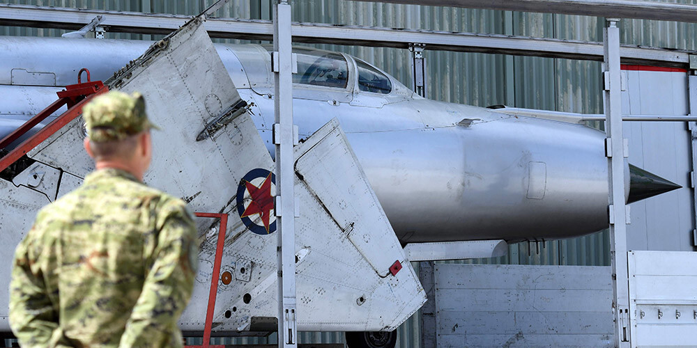 Austrija nodevusi Horvātijai neatkarības kara simbolu - "MiG-21"