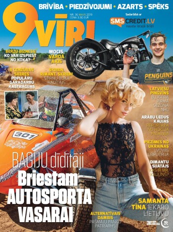 Šī intervija un daudz kas cits interesants žurnāla "Deviņvīri" maija numurā.