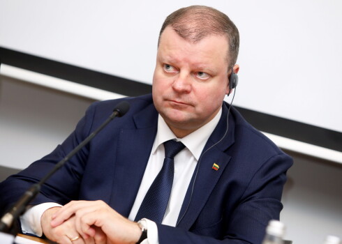 	Lietuvas Ministru prezidents Sauļus Skvernelis.