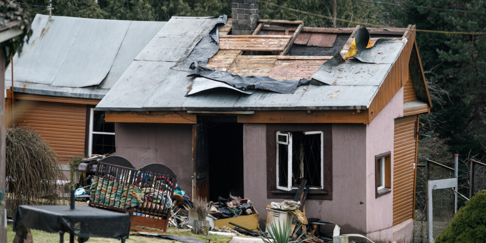 Tiesā lietuviešu māti, kuras 2 mazie bērni sadega ugunsgrēkā