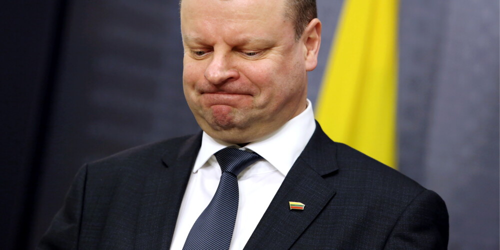 Lietuvas premjers iztur uzticības balsojumu zaļzemnieku Seima frakcijā