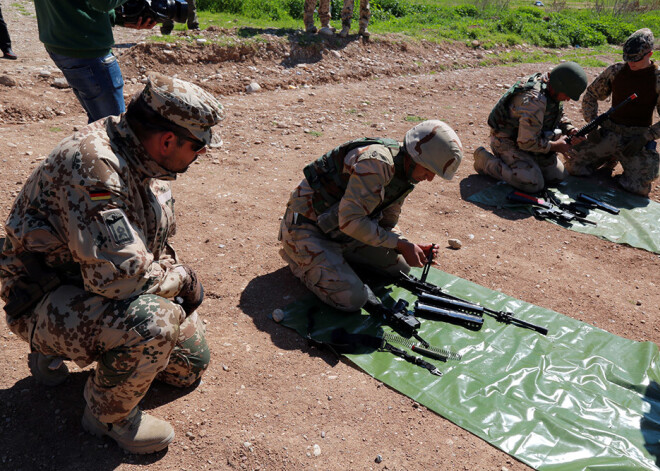 Vācija un Nīderlande apturējušas militārās mācību operācijas Irākā