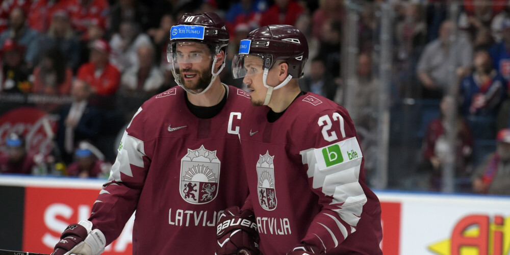 Latvijas hokeja izlase sāk īpaši svarīgo cīņu pret nekad neuzvarēto Čehiju