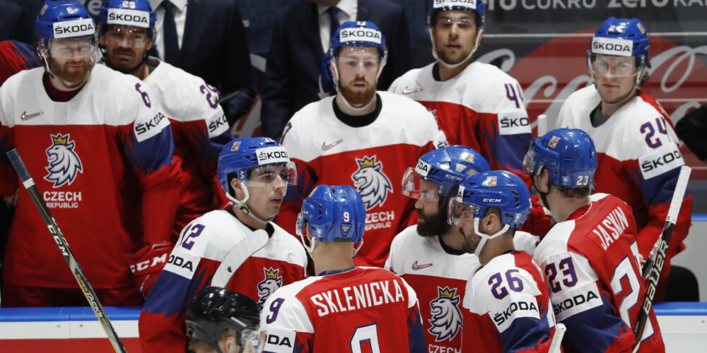 Čehijas un Somijas hokejistiem "sausās" uzvaras pār grupu pastarītēm